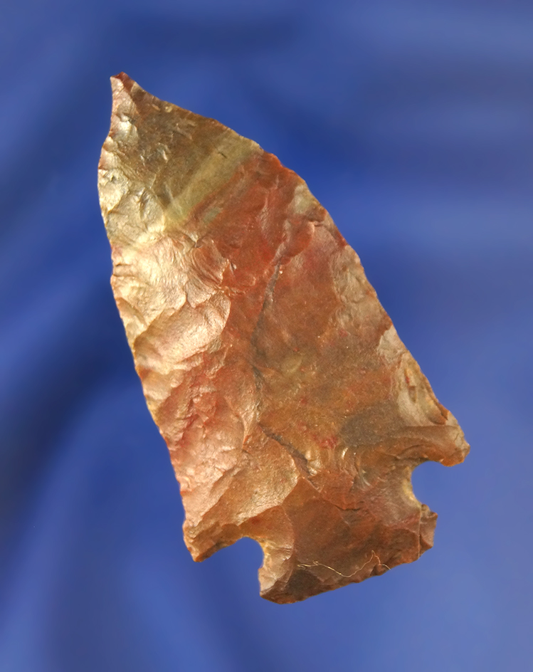 2 3/16" well styled Cornernotch - attractive material with a perforator tip. Urbana, Ohio.