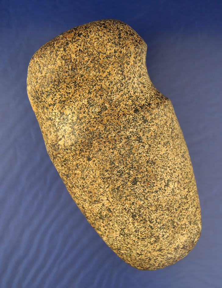 Nicely polished 6 1/4" Long rare style 7/8 Grooved Axe found in Ohio.