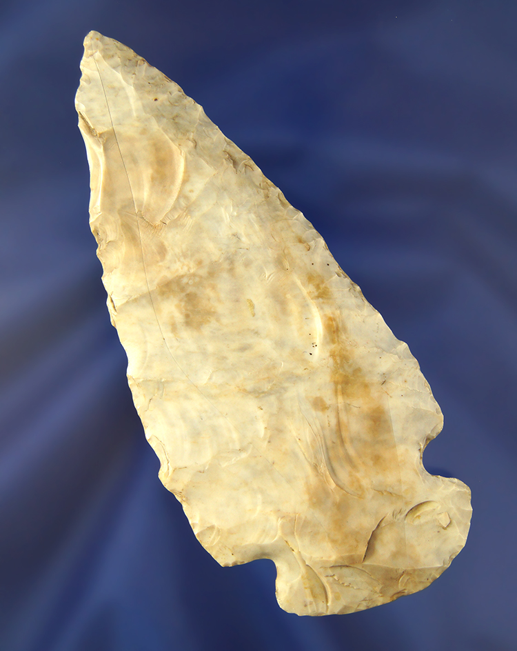 4 5/8" large Hopewell found in Columbiana Co., Ohio. Ex. Casterline collection.