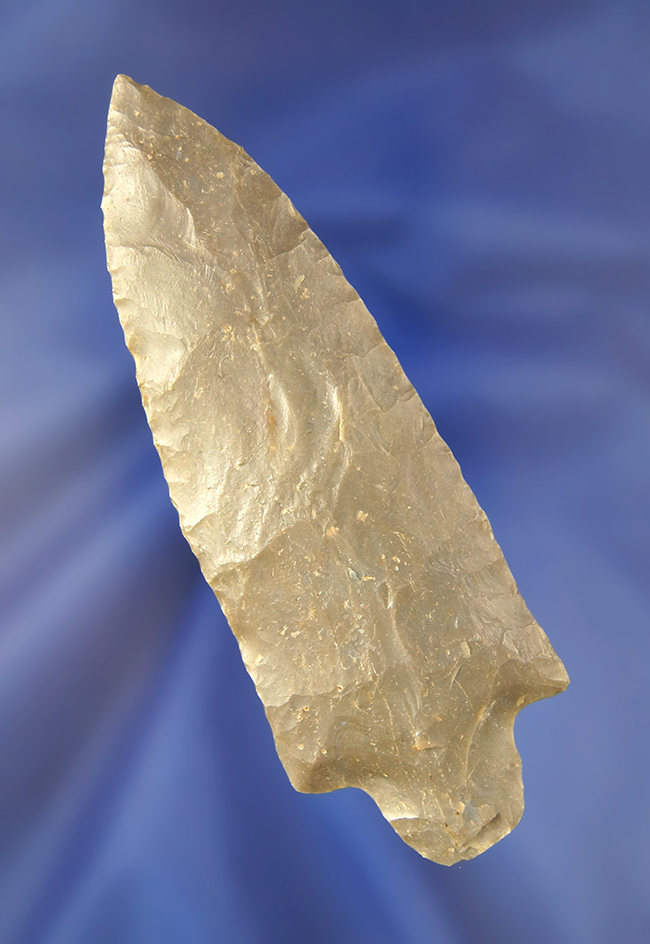 4 1/4" Hornstone Pickwick found in Trigg Co., Kentucky. Ex. Bob Weeks collection.