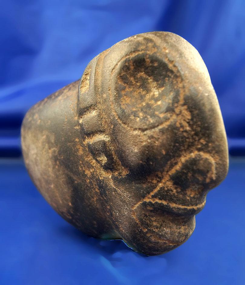 5 1/2" Taino Hardstone effigy from Hispaniola.