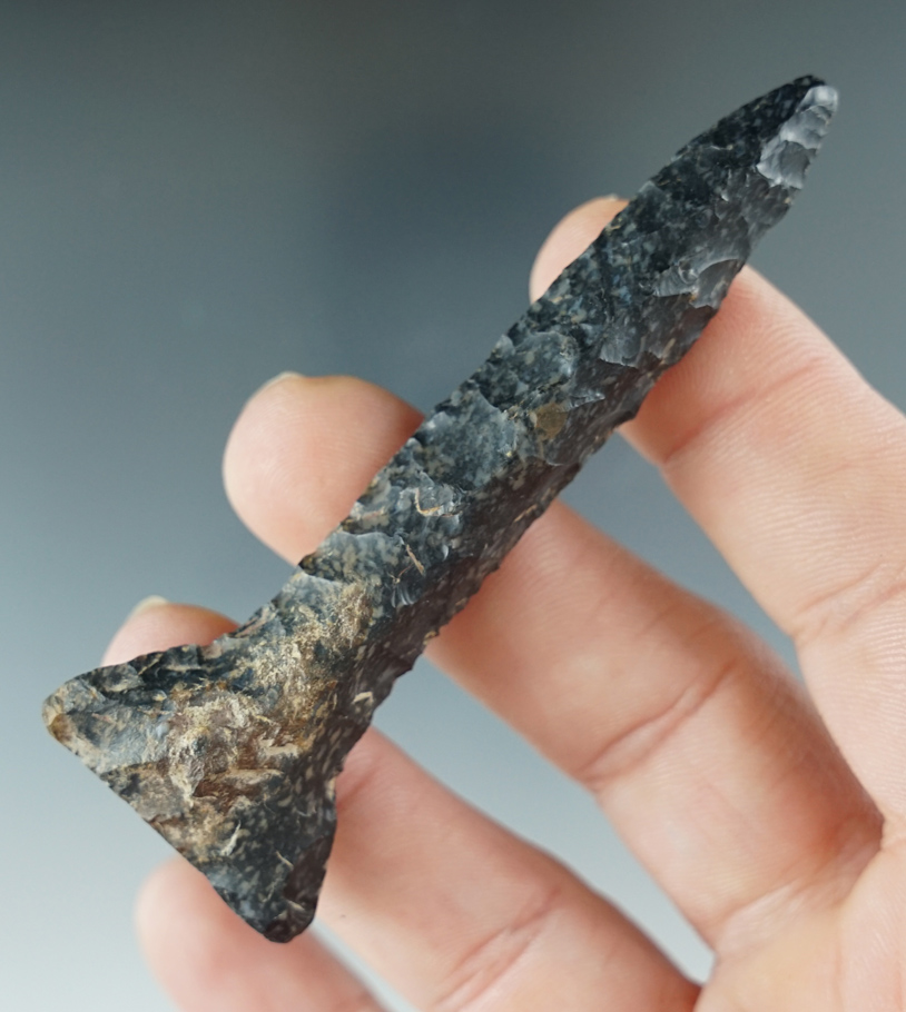 3 1/16" Coshocton Flint T-Drill. Found in Ohio in very nice condition.