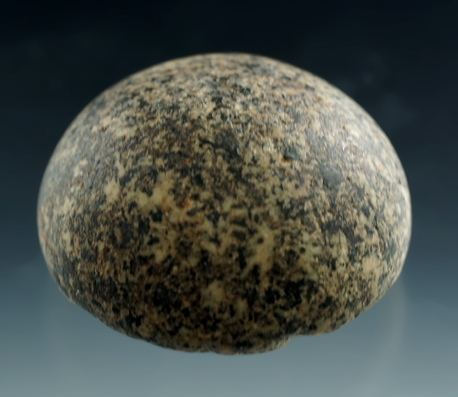 1 3/4" Hardstone Cone found in Richland Co., Ohio. Comes with a Davis G-10 COA.