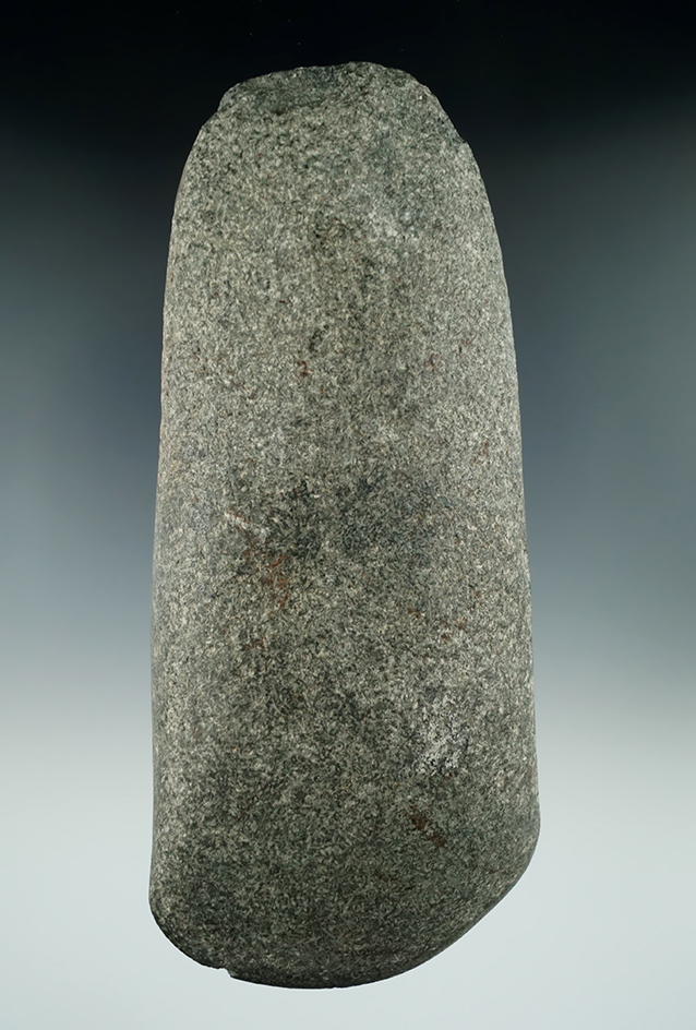 6 5/8" Rare style Flared Bit Celt with a nice bit found in Illinois.