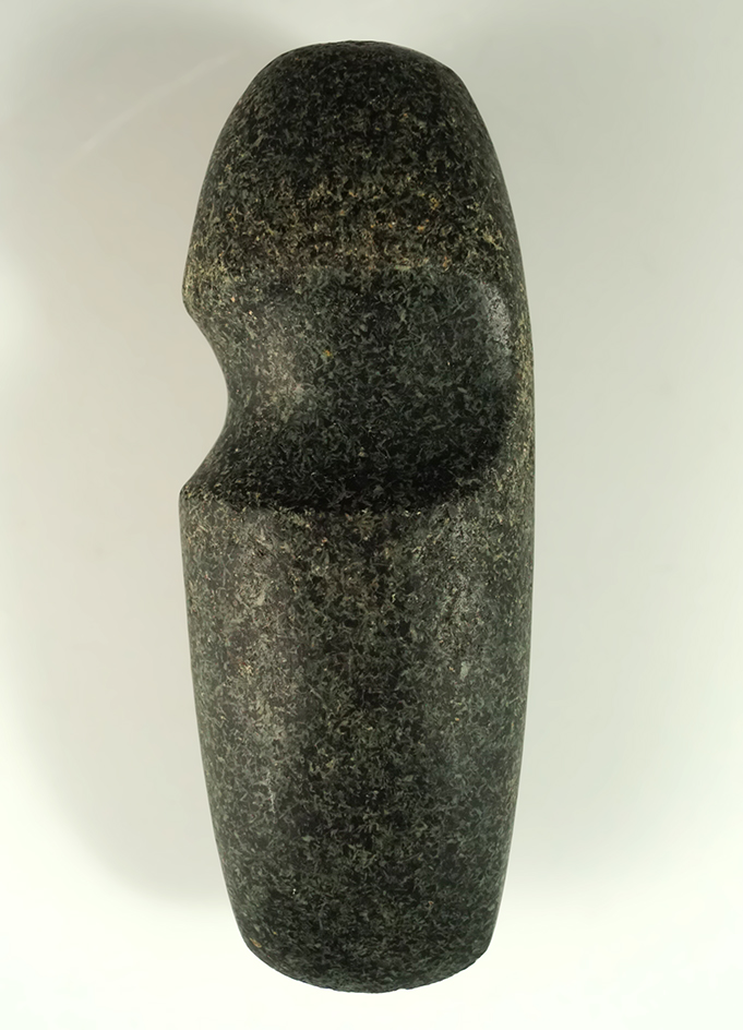 5 3/4" Hohokam Axe that is well-made and nicely polished found in Arizona.