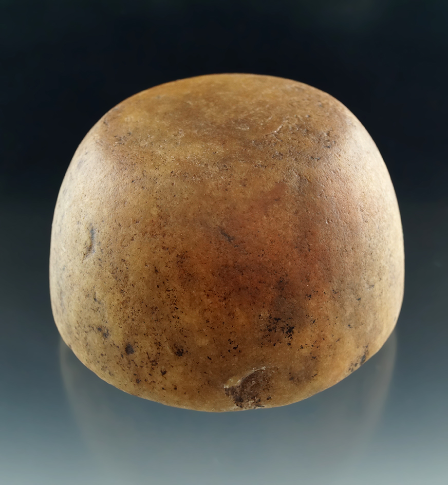 Pictured! Large! Very rare 3 7/16" diameter Cone - Quartz - Jackson Co., Tennessee. Pictured.