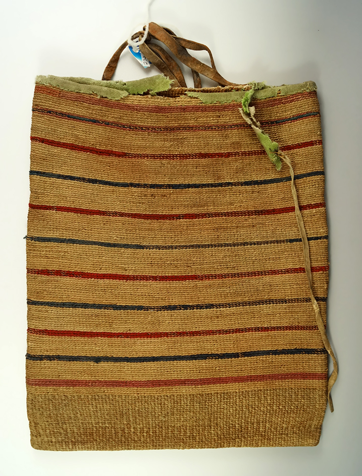 11 3/4" wide by 14 1/2" tall cornhusker bag.