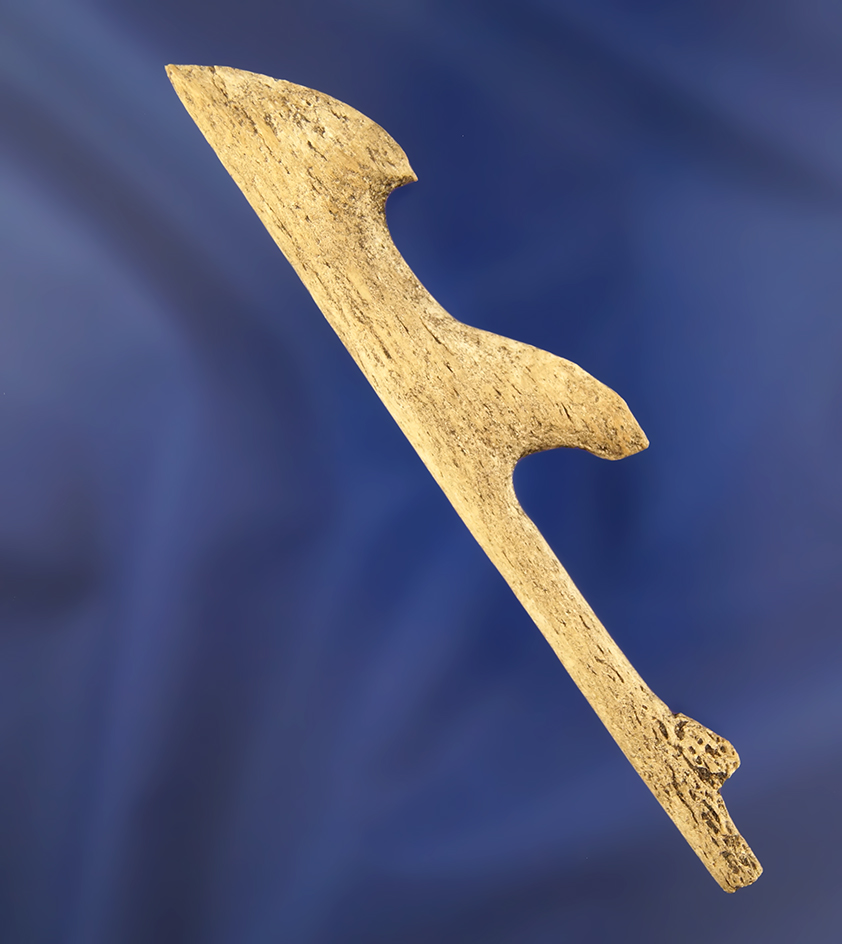 4" Bone Harpoon, from the Bill Peterson Collection.