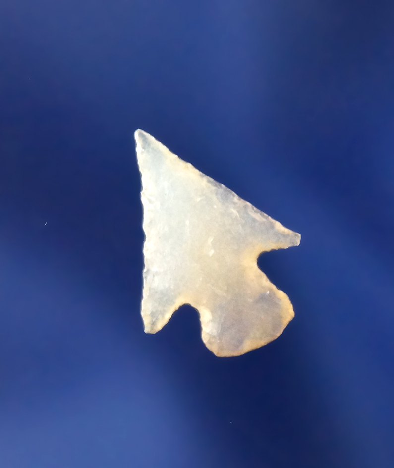 11/16" Gempoint made from beautifully translucent Chalcedony found near the Columbia River.