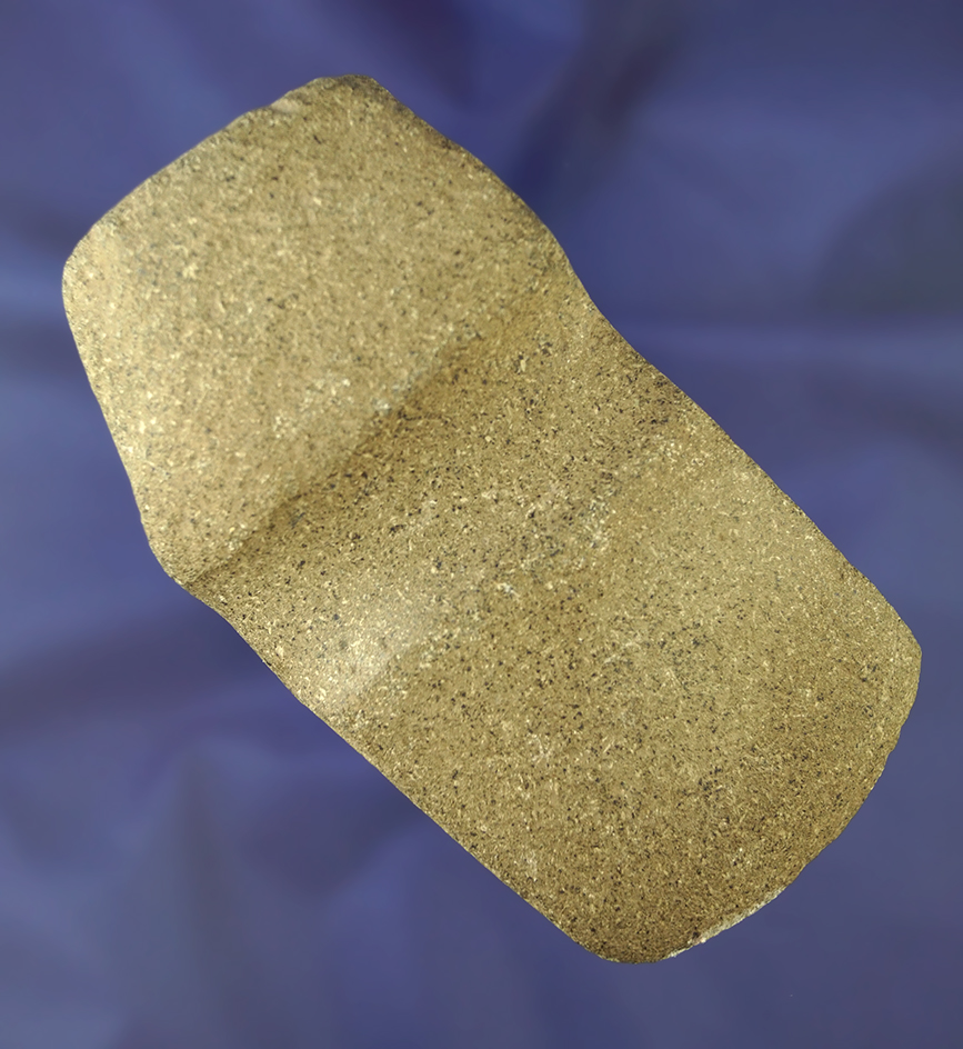 4 3/8" half grooved Keokuk/Nebo Hill axe found in Iowa.