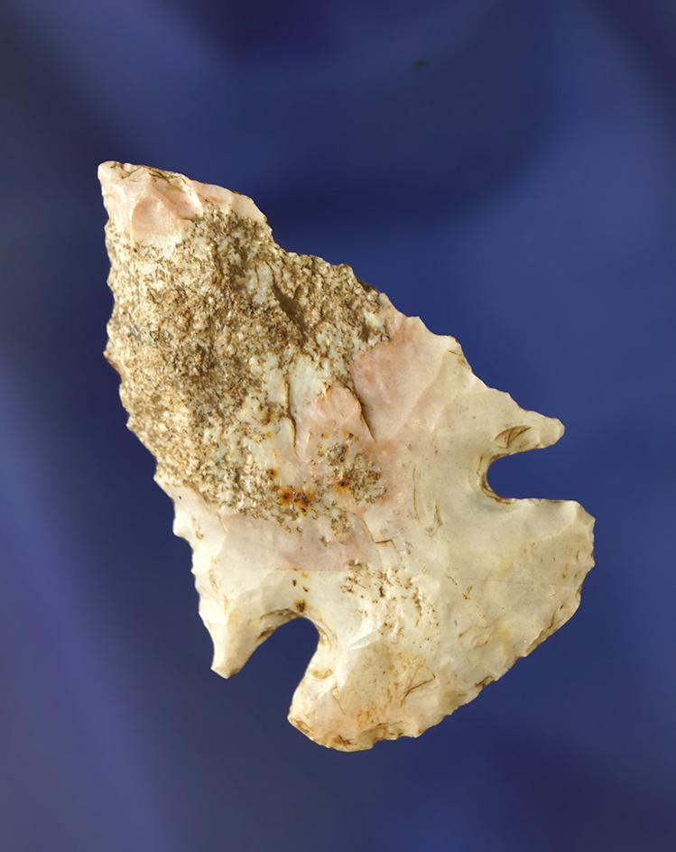 Well patinated 2 1/4" Dovetail - Hardin Co., Tennessee. Ex. Von Hilliard. Jerry Dickey COA.