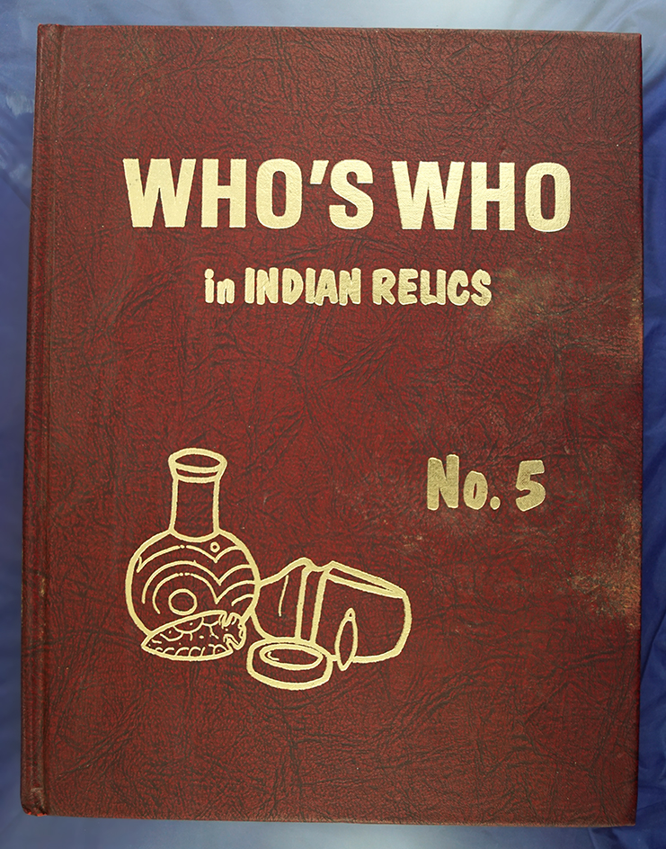 Who's Who in Indian Relics #5 by Thompson first edition.