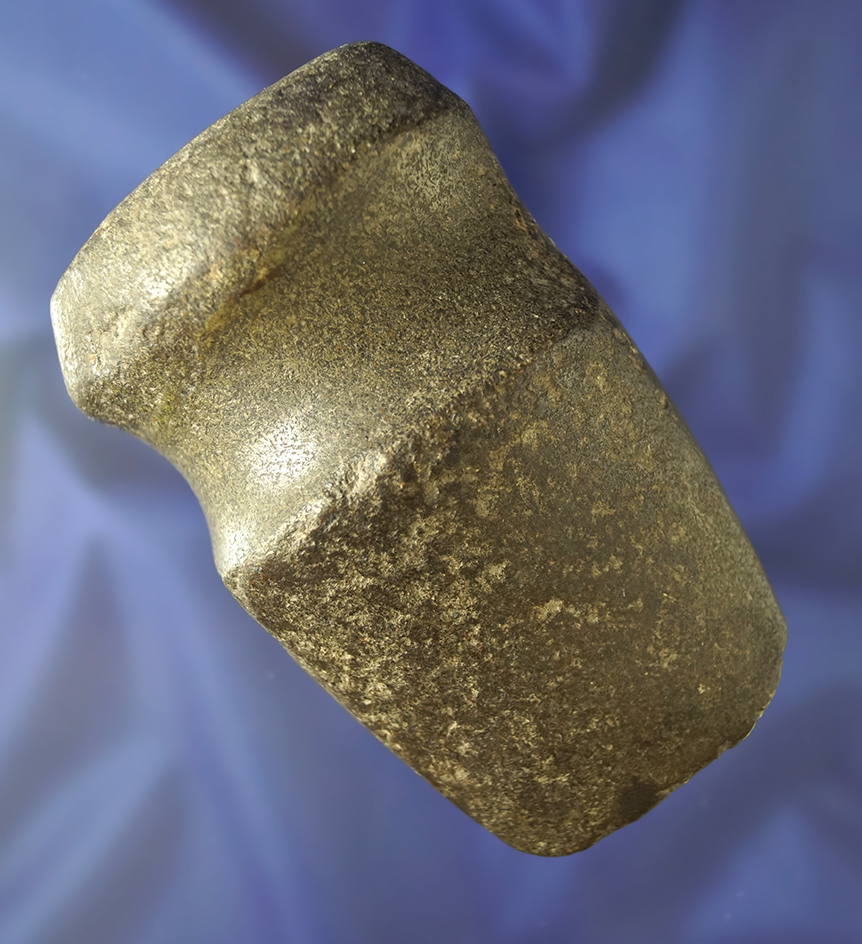 4 1/4" long 3/4 groove Hardstone Axe that sold through Garth's auction. Morrow Co., Ohio.
