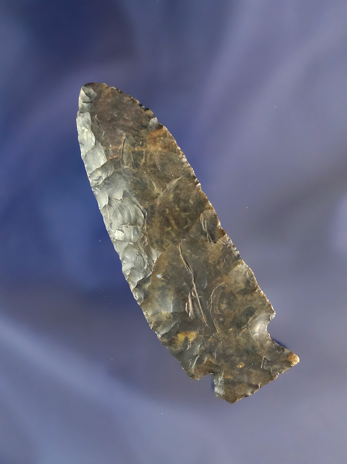 Nicely patinated 3 1/8" Stilwell found in Ohio. Ex. Vietzen, Hooks Collection.