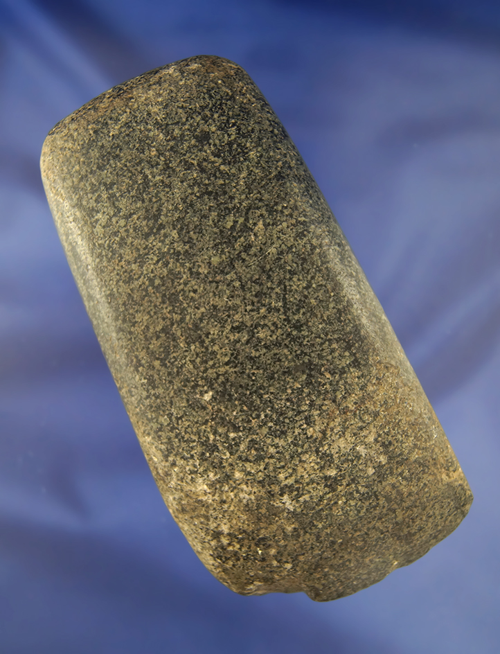 Highly polished 5 1/4" Hardstone Celt found in Ohio with one ancient ding to the bit area.