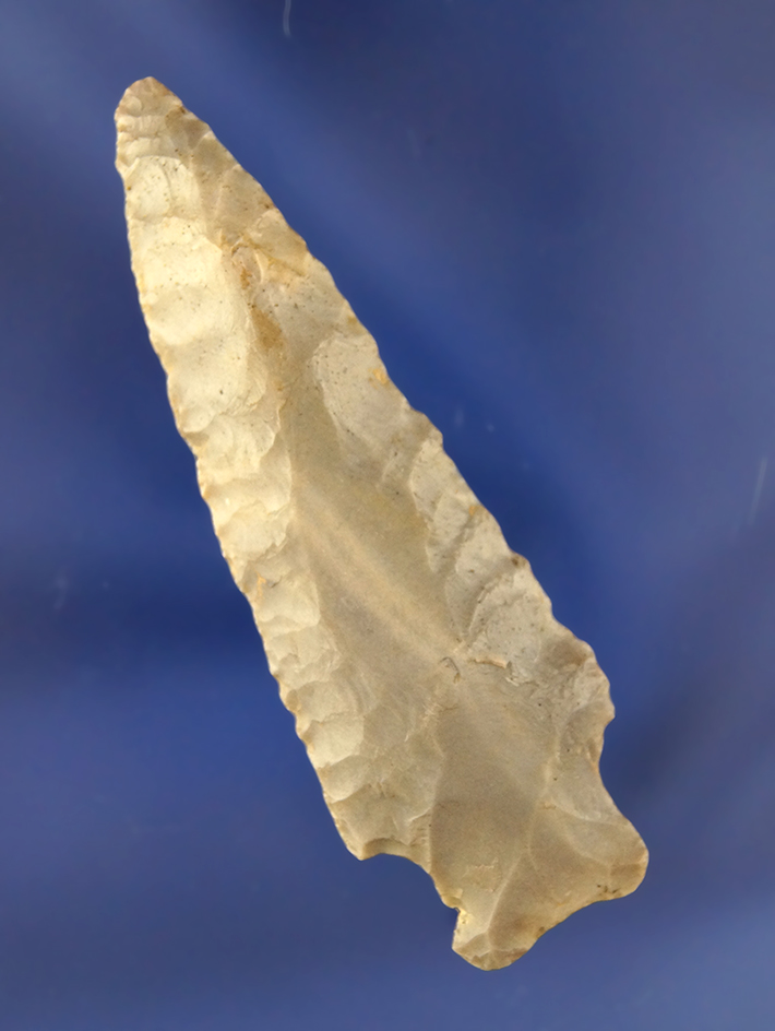 3" Hornstone Heavy Duty that is nicely flaked found in Kentucky.