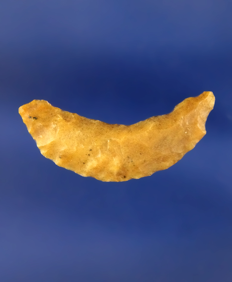 1 3/8" Paleo Crescent found in Nevada by R. D. Mudge.