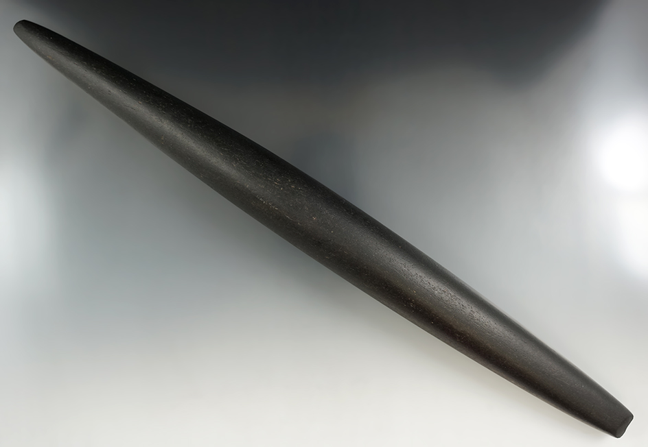 Sale Highlight! Very large 13 7/8" Intrusive Mound Pick found in Wood Co., Ohio. Pictured!