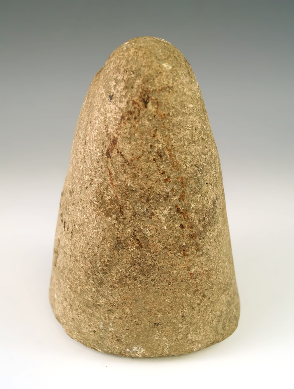 5 1/8" Conical Pestle found in Ohio.