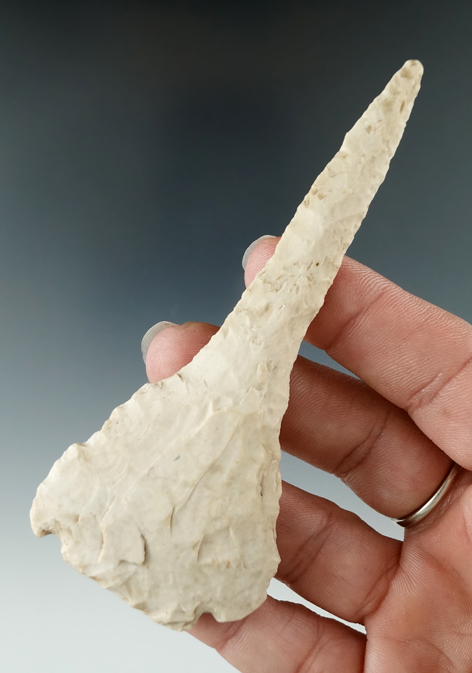 Large 4 1/8" San Sabo Drill found in Texas.