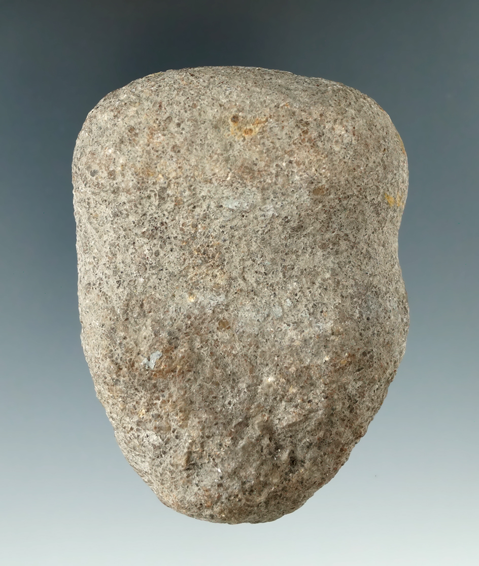 3 1/4" long 3/4 grooved Hammerstone found in Ohio.