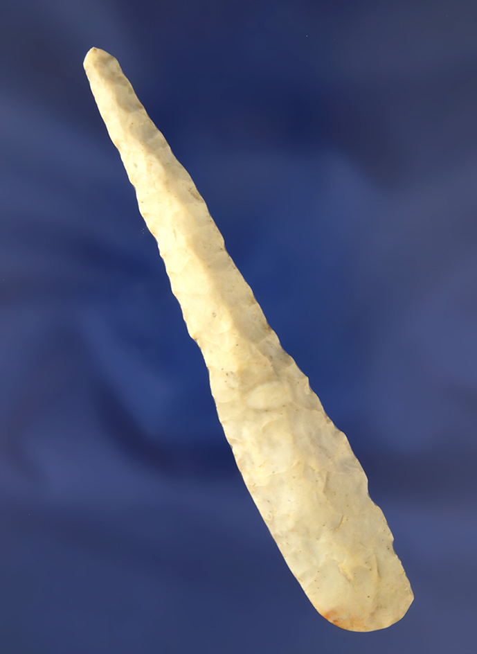 4 1/4" Flint Ridge Pin Drill found in Crawford Co., Ohio.