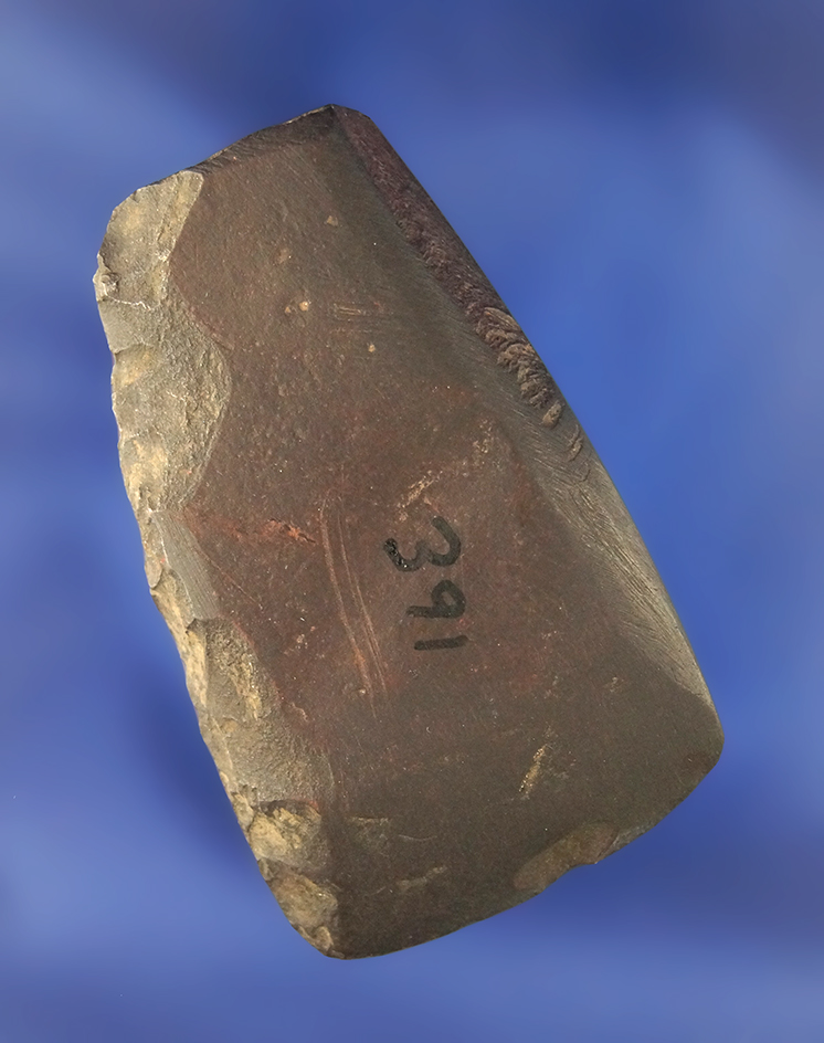 2 3/16" Hematite Celt found in Ohio.