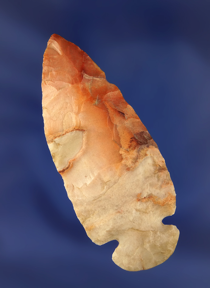 2 3/4" Flint Ridge Dovetail found in Richland Co., Ohio.