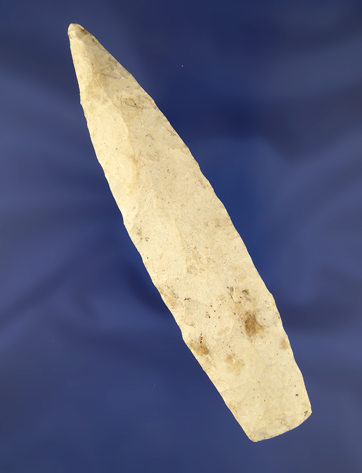 5 5/8" Sedalia made from Burlington Chert found in Illinois. Comes with a Davis COA.