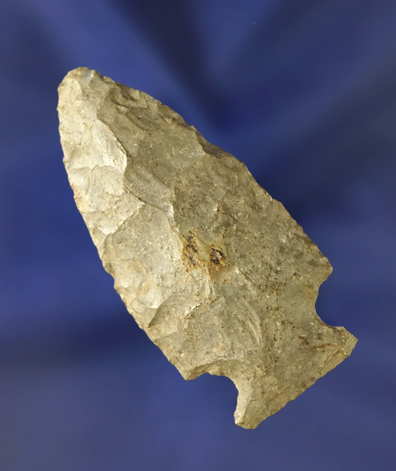 2 1/2" Brewerton Cornernotch found at Staten Island New York.