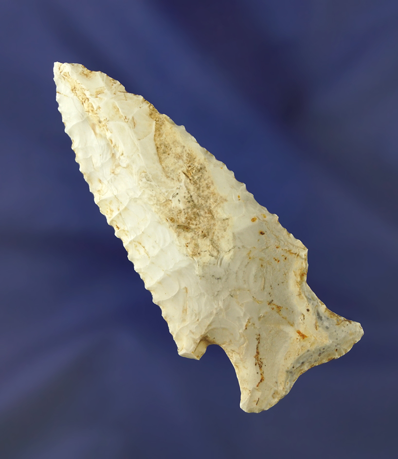 3 1/16" Hardin Barbed made from Jefferson City chert found in the Marshall/Peoria Co.,  Illinois