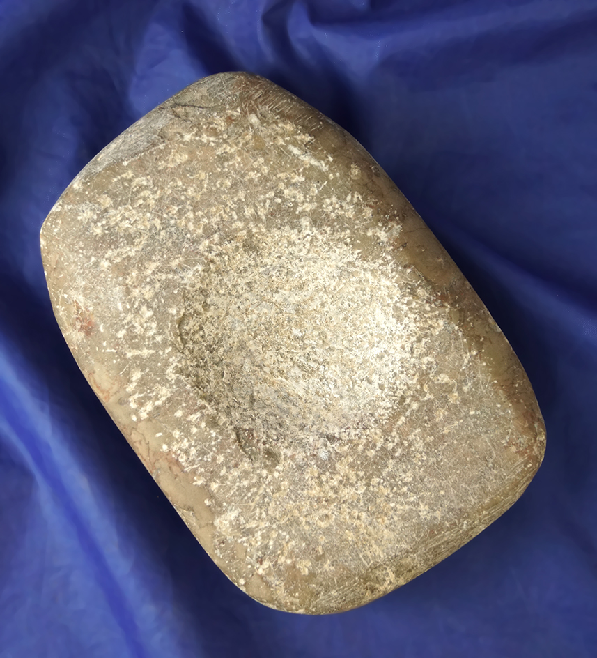 Nice! Beautiful material was used on this 5 1/8" rectangular Paint  Pallet  -Witch Well, Arizona.