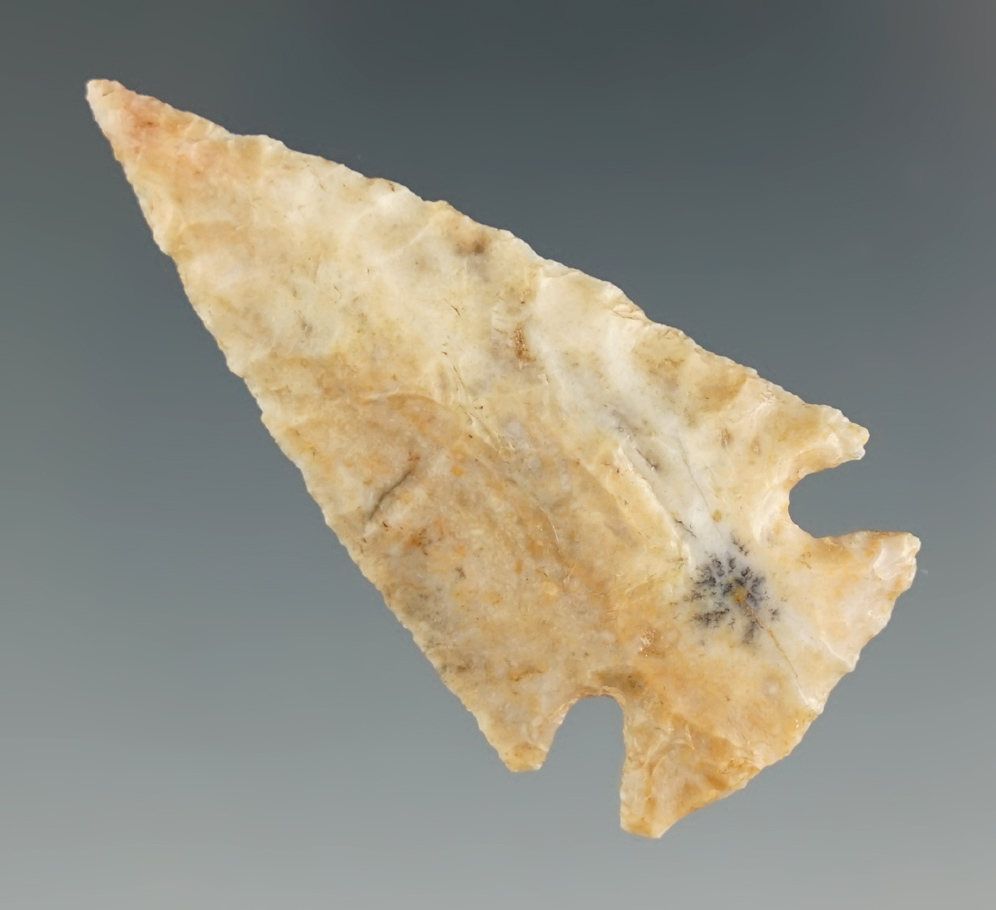 1 7/8" Tularosa Corner-Notched found during the 1960's by Stuart Van Lott,  Inyo Co., CA.  COA.