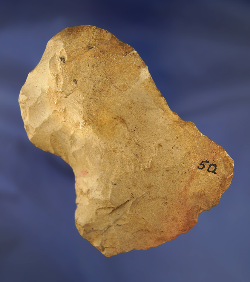 4 1/2" notched Hoe found in the Eastern US.