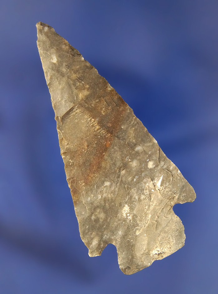 3" Lang point found in Bell County Texas.