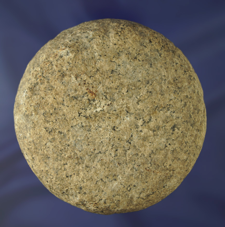 Nicely made Discoidal that is 3 1/2" diameter found in Mission Viejo, California.