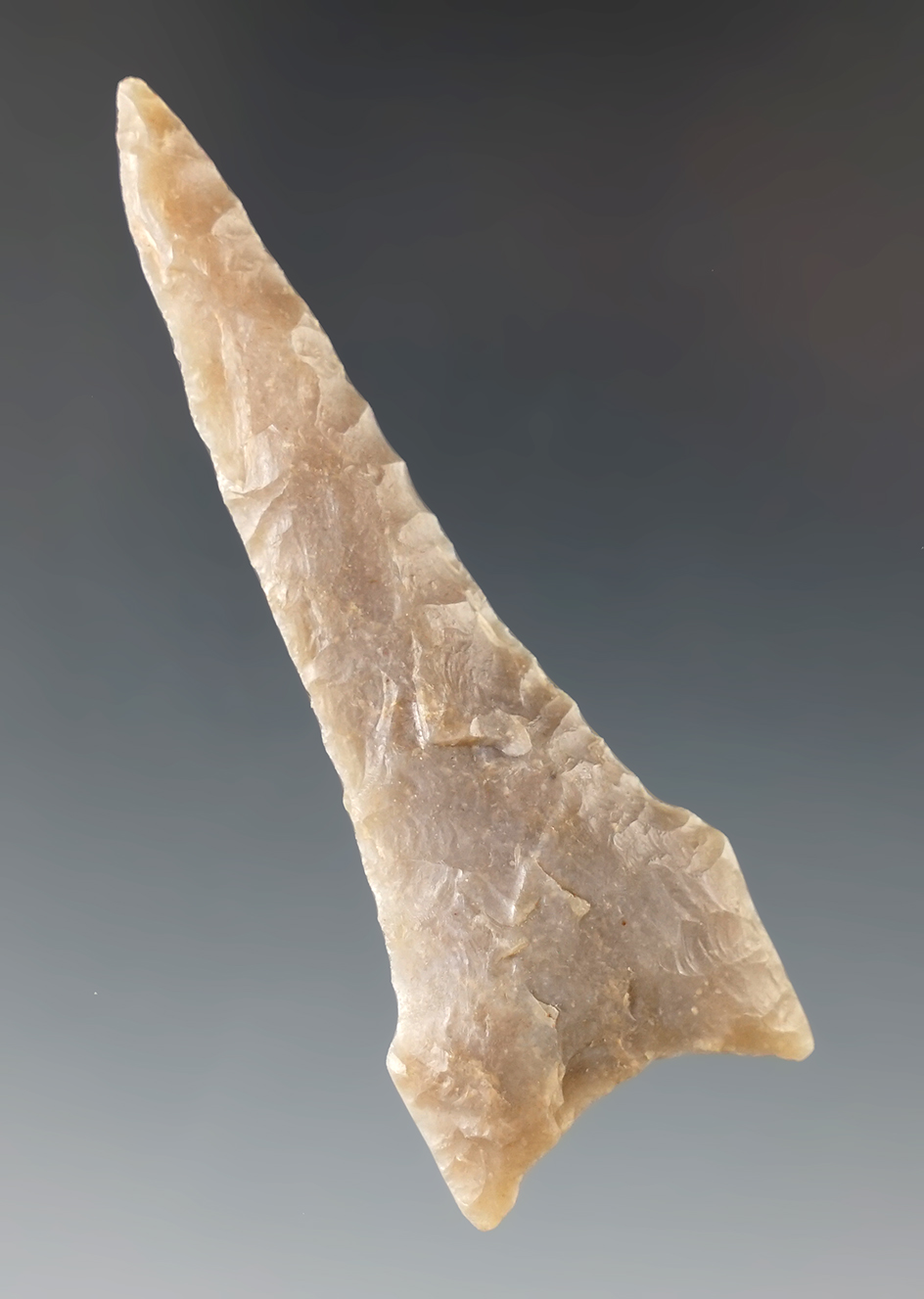 Rare style! 2 7/16" Plainview Drill found in Marshall Co., Oklahoma. Comes with a Rogers COA.