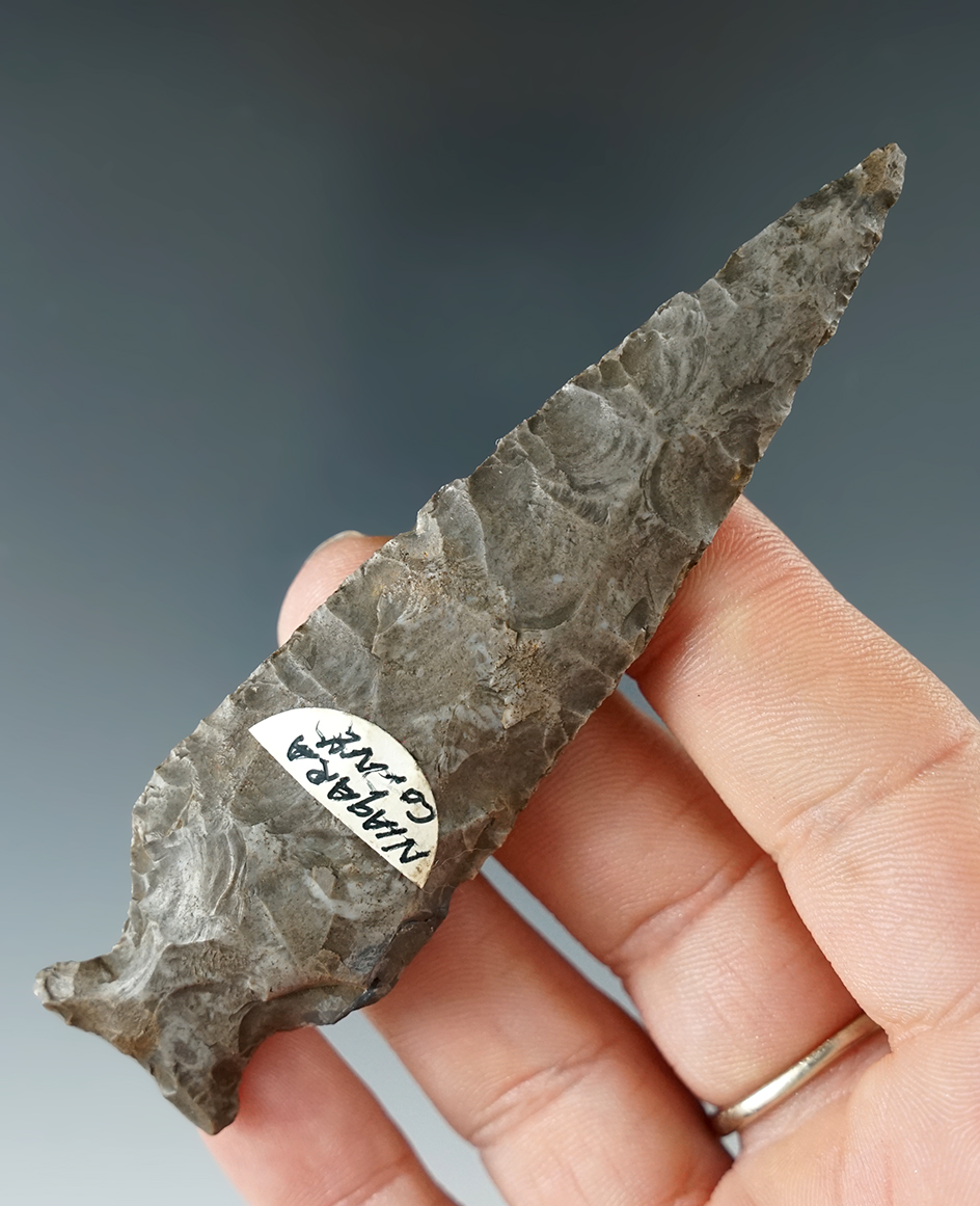 Orient Made from Onondaga Flint found in Niagara Co., New York.  Mickey Taylor "Iron Horse".