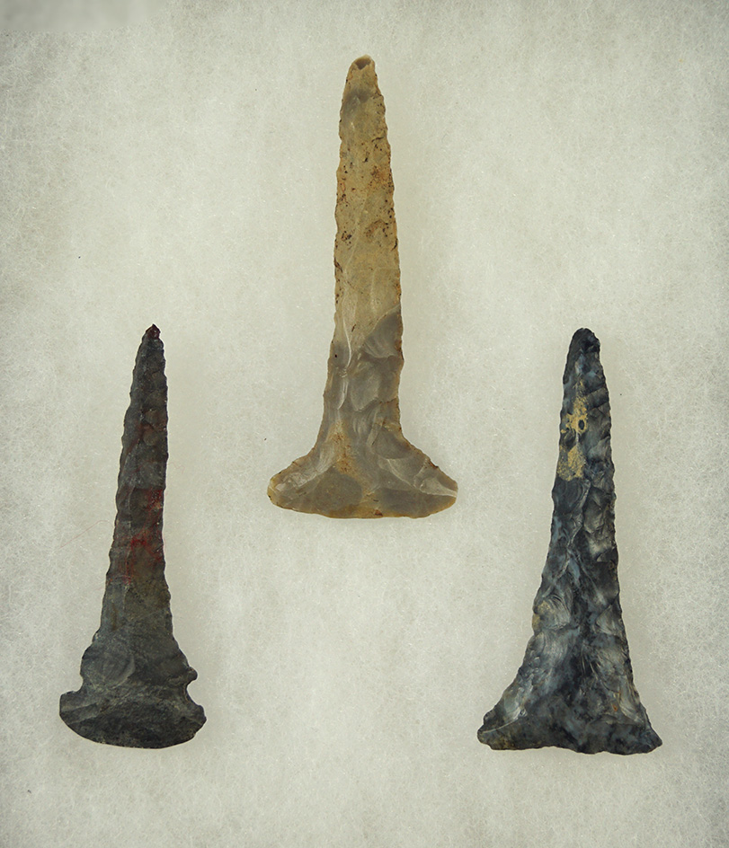 Set of three nice Ohio Drills, largest is 2 3/4".