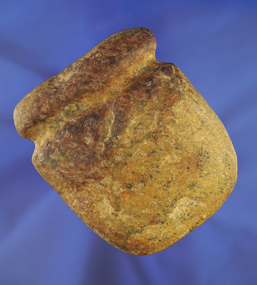 4 1/16" unique Ohio Axe. The groove is naturally formed, the bit area prehistorically altered by man