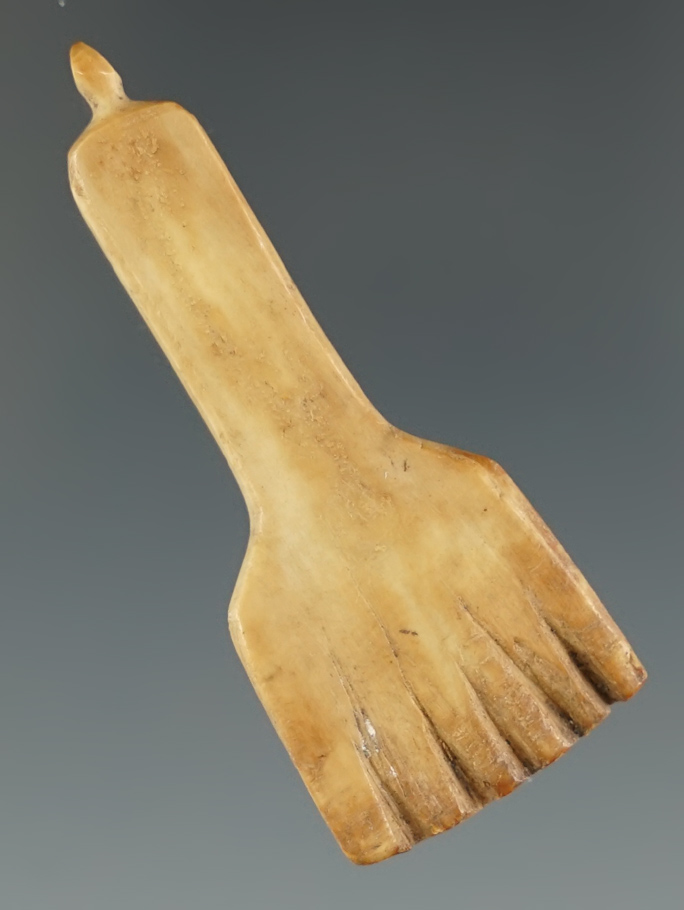 Unique 1 11/16" ivory toy Inuit, from Alaska.