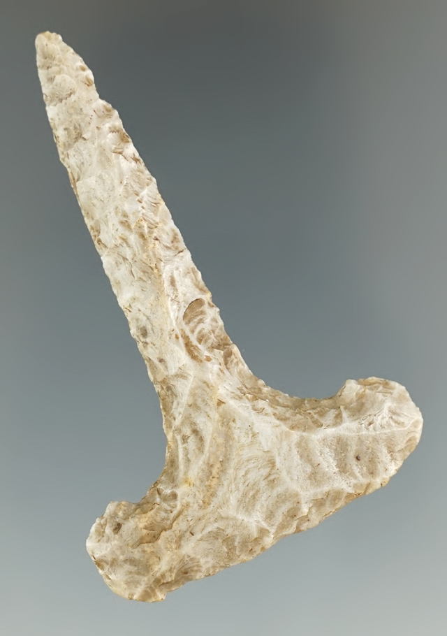 2 5/8" Classic Flint Ridge E-Notch Drill. Logan Co., Ohio on the Jackson Farm. Ex. Rhodes.