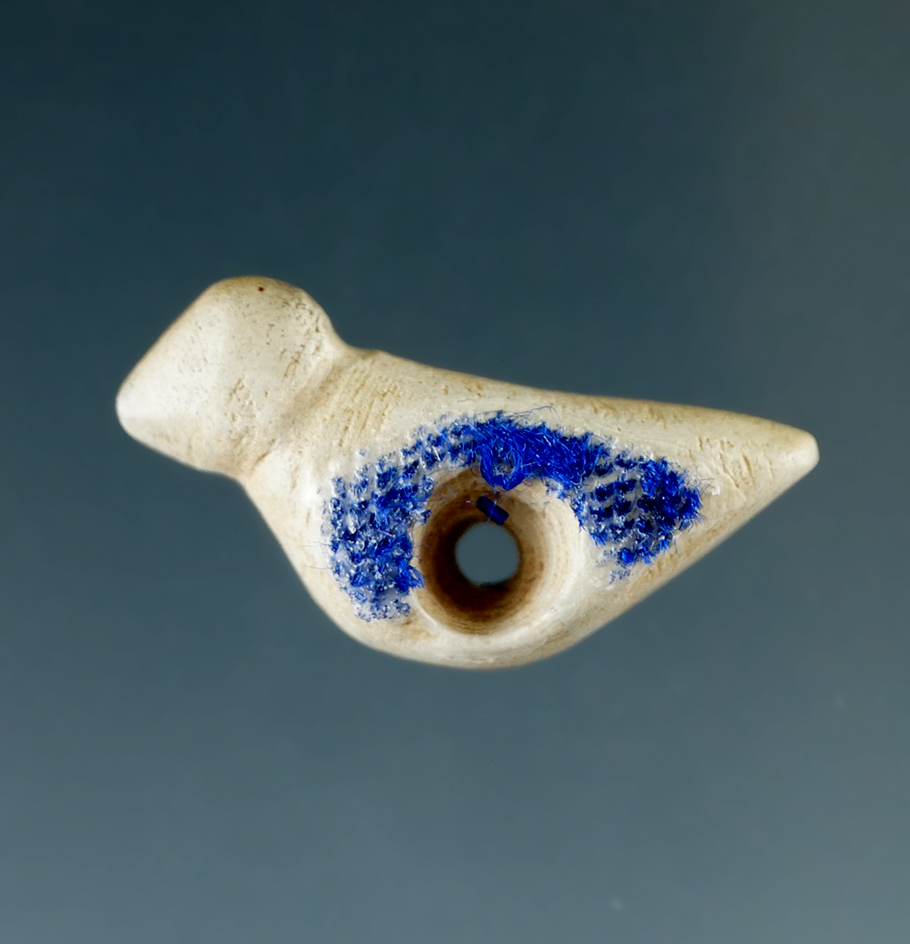 3/4" Hohokahm Bird Pendant found in Tuscon, Arizona.