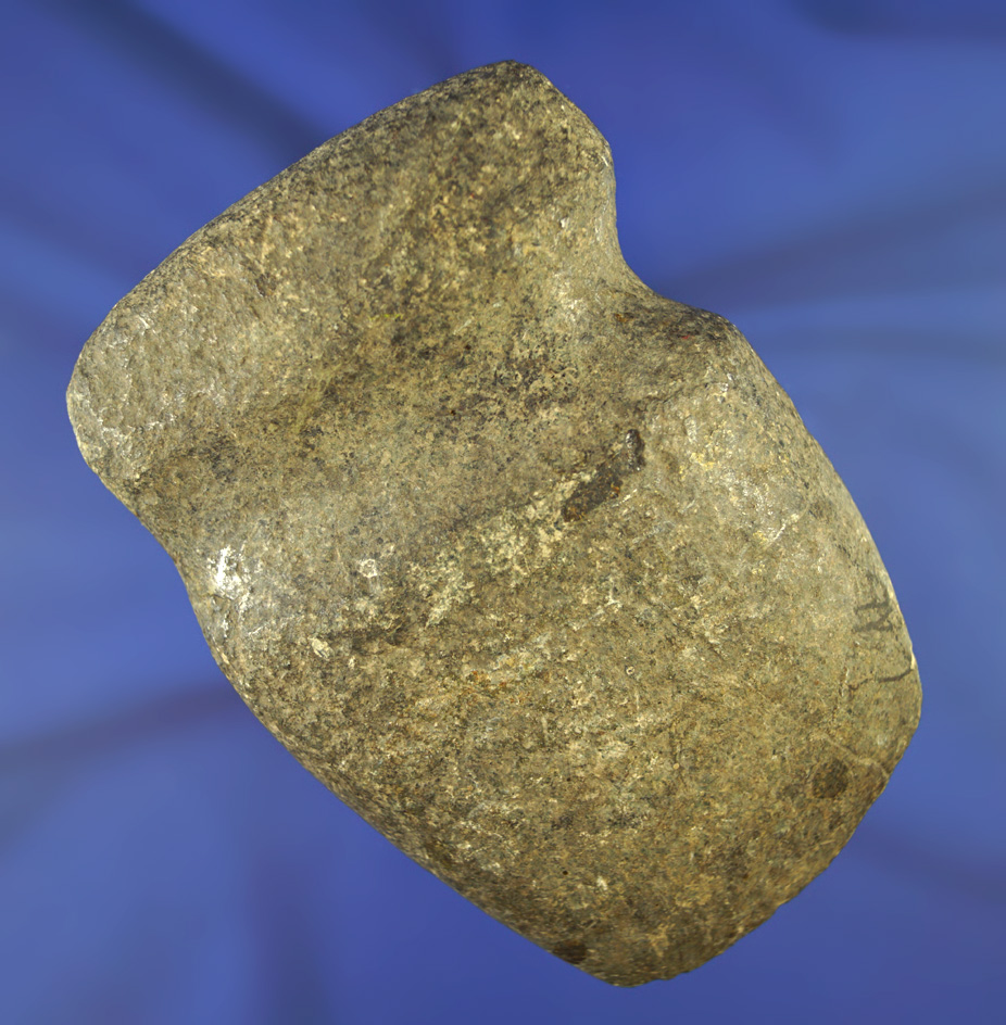 4 1/4" long 3/4 grooved Hardstone Axe found in Ohio.
