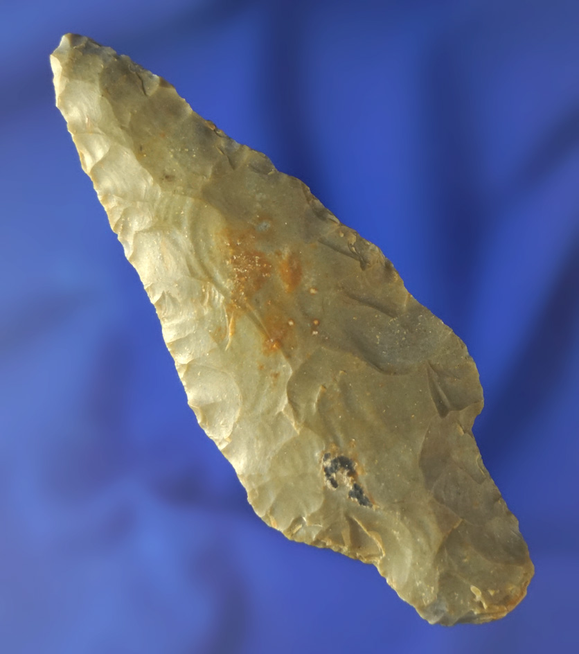 3 5/8" Adena made from quality material found in Michigan. Ex. Phil Waigel collection.