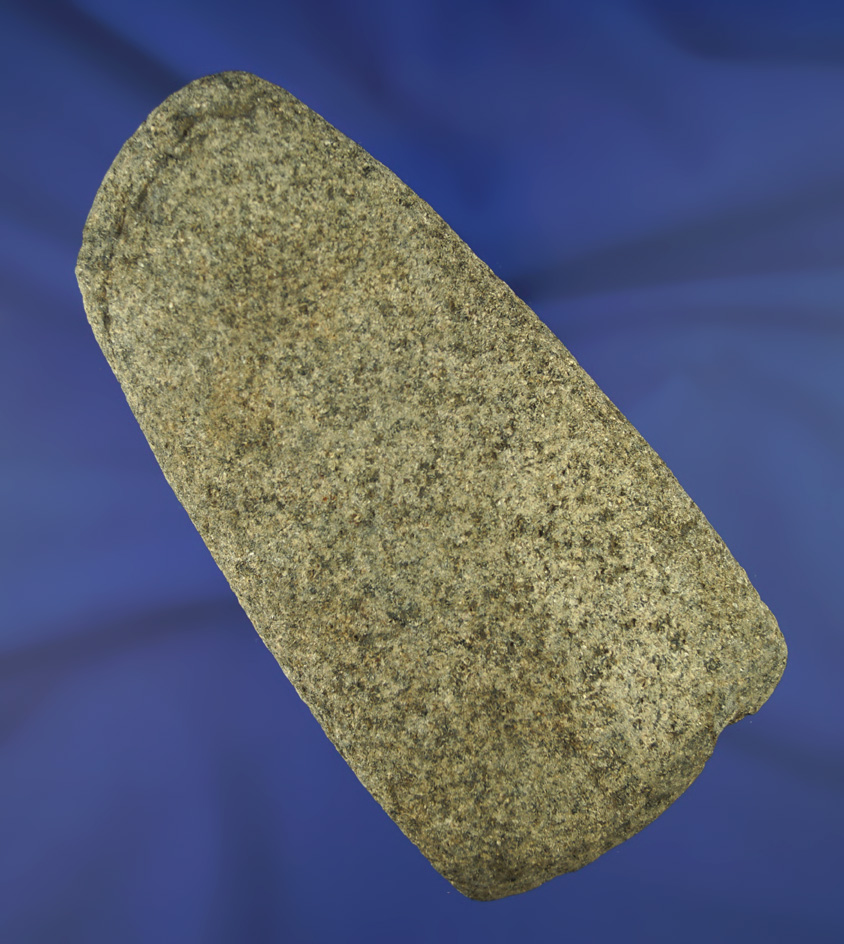 5 1/8" Hardstone Celt collected prior to 1950 found in Michigan. Ex. Phil Waigel collection.