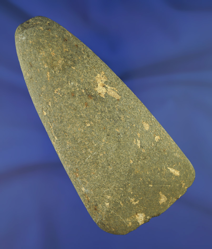 4 15/16" porphyry Hardstone Celt that is nicely styled found in Smith County Tennessee.