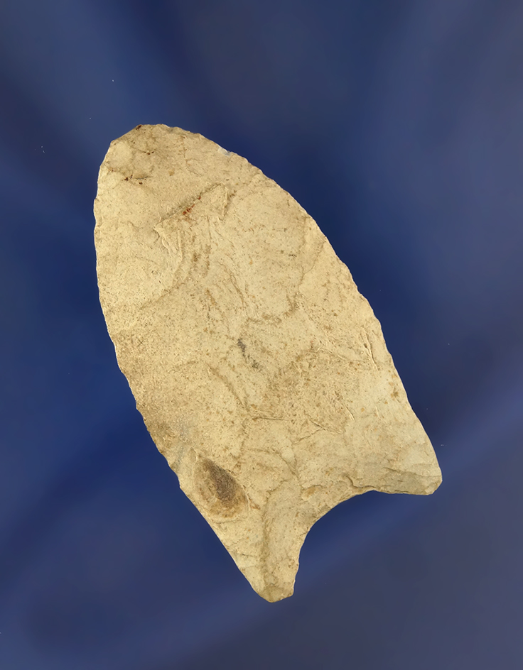 2 1/8" Paleo Clovis found in southern Michigan.