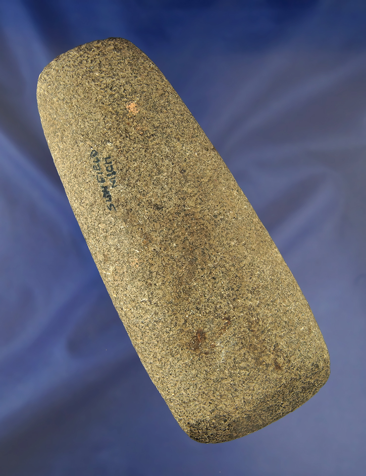 6 3/8" Hardstone Celt found near Chesterfield Michigan.