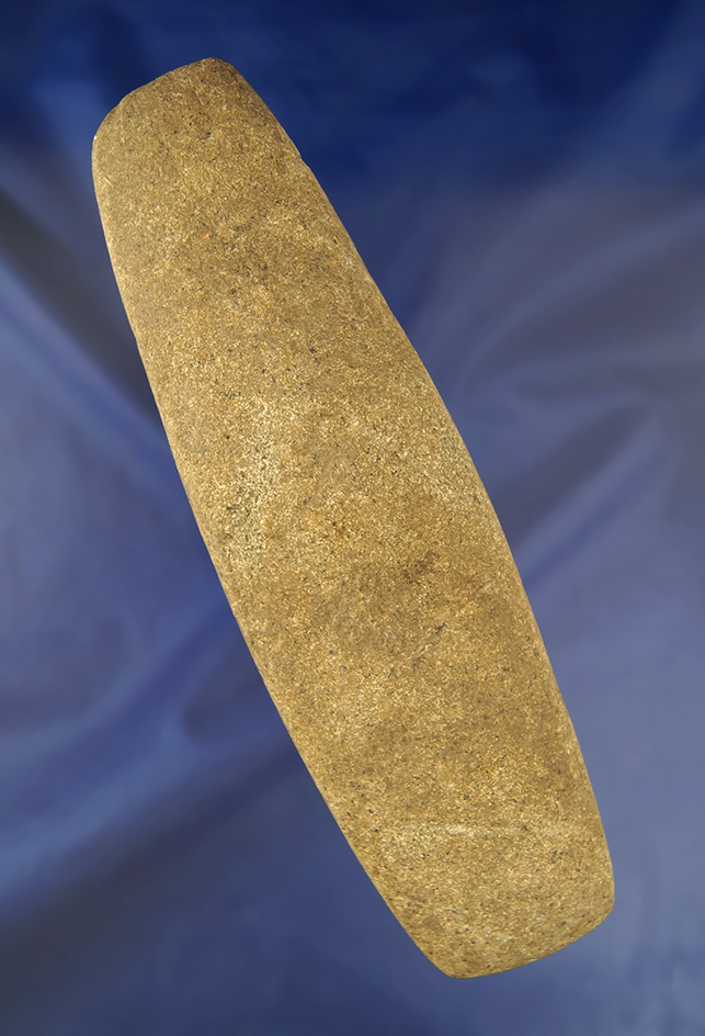 8 1/8" stone Celt found near the Pentwater River in Pentwater Michigan.